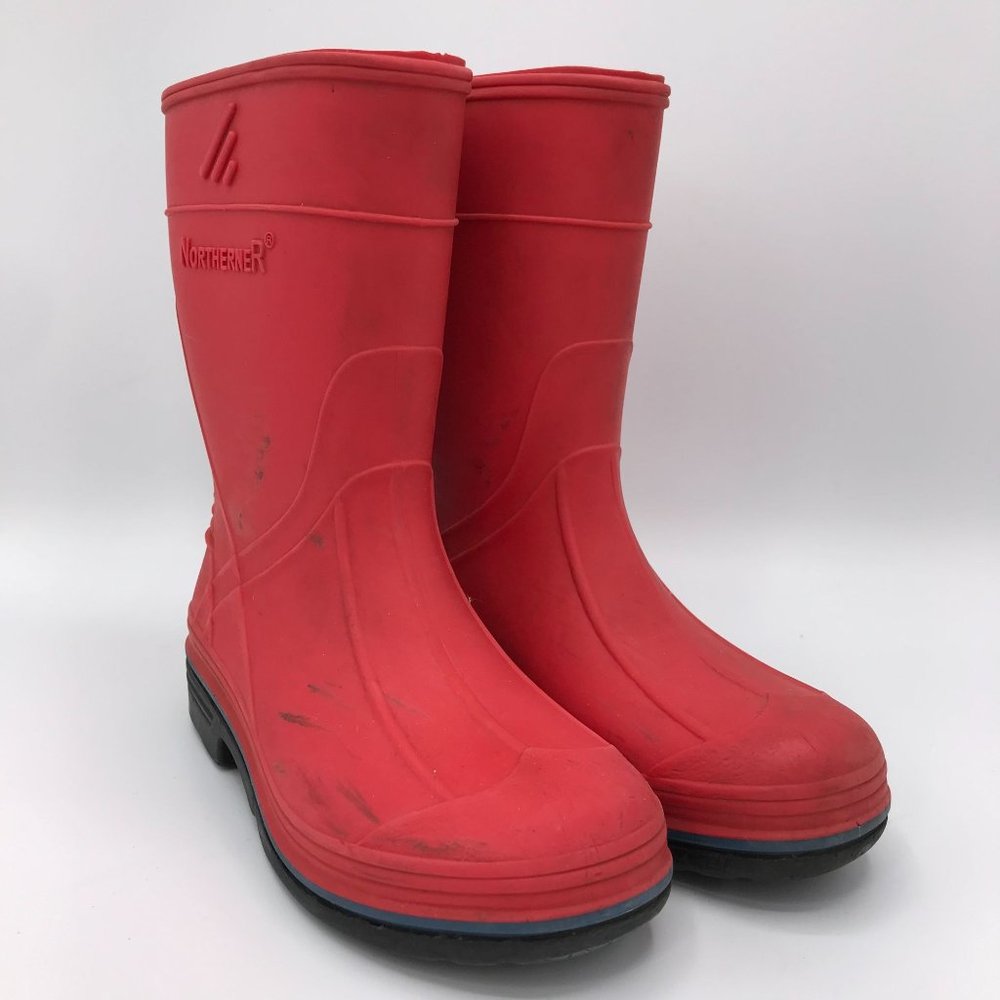 Northerner Kids Red Rain Boots C6